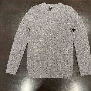 H&M Men's Heather Gray Crewneck Sweater XS